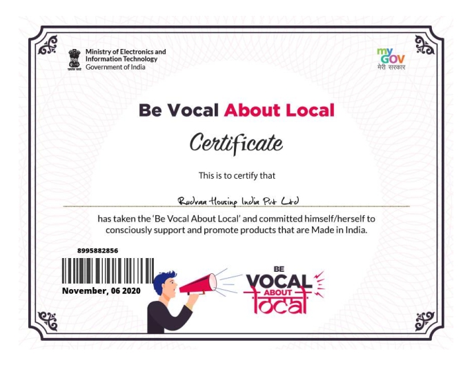 Be Vocal About Vocal Real Estate Award Dehradun